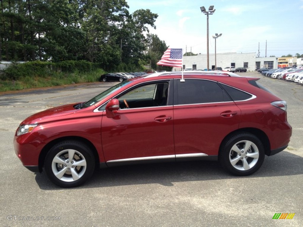 Matador Red Mica 2011 Lexus RX 350 AWD Exterior Photo #82822963