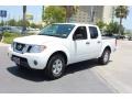 2012 Avalanche White Nissan Frontier S Crew Cab  photo #2