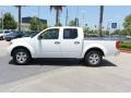 2012 Avalanche White Nissan Frontier S Crew Cab  photo #5