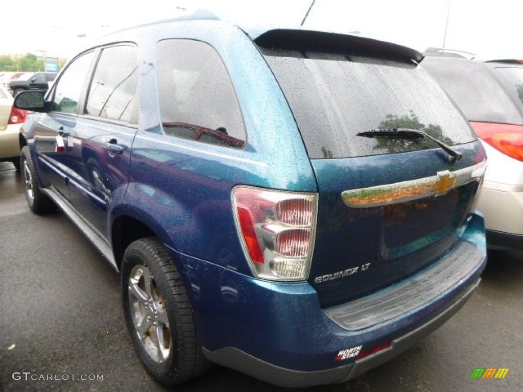 2007 Equinox LT AWD - Bermuda Green Metallic / Dark Gray photo #4