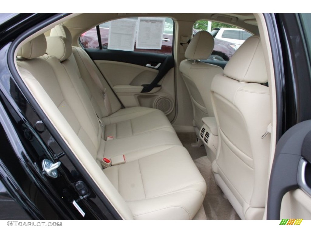 2013 Acura TSX Technology Rear Seat Photos