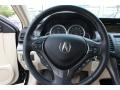 Parchment 2013 Acura TSX Technology Steering Wheel