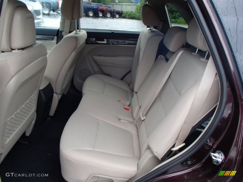 Beige Interior 2014 Kia Sorento LX AWD Photo #82826533