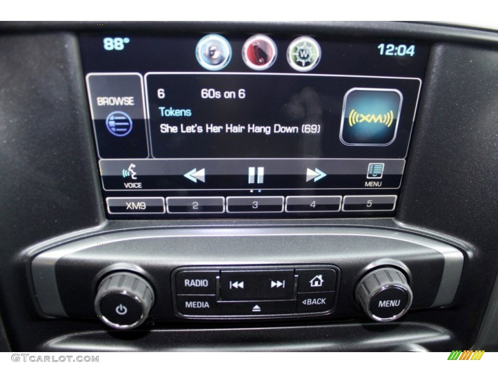 2014 Chevrolet Silverado 1500 LT Z71 Crew Cab 4x4 Controls Photo #82826875