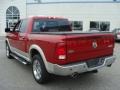 2009 Inferno Red Crystal Pearl Dodge Ram 1500 Laramie Crew Cab 4x4  photo #4
