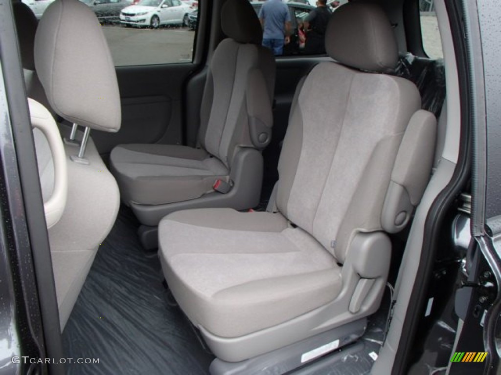 Gray Interior 2014 Kia Sedona LX Photo #82826986