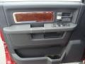 2009 Inferno Red Crystal Pearl Dodge Ram 1500 Laramie Crew Cab 4x4  photo #9