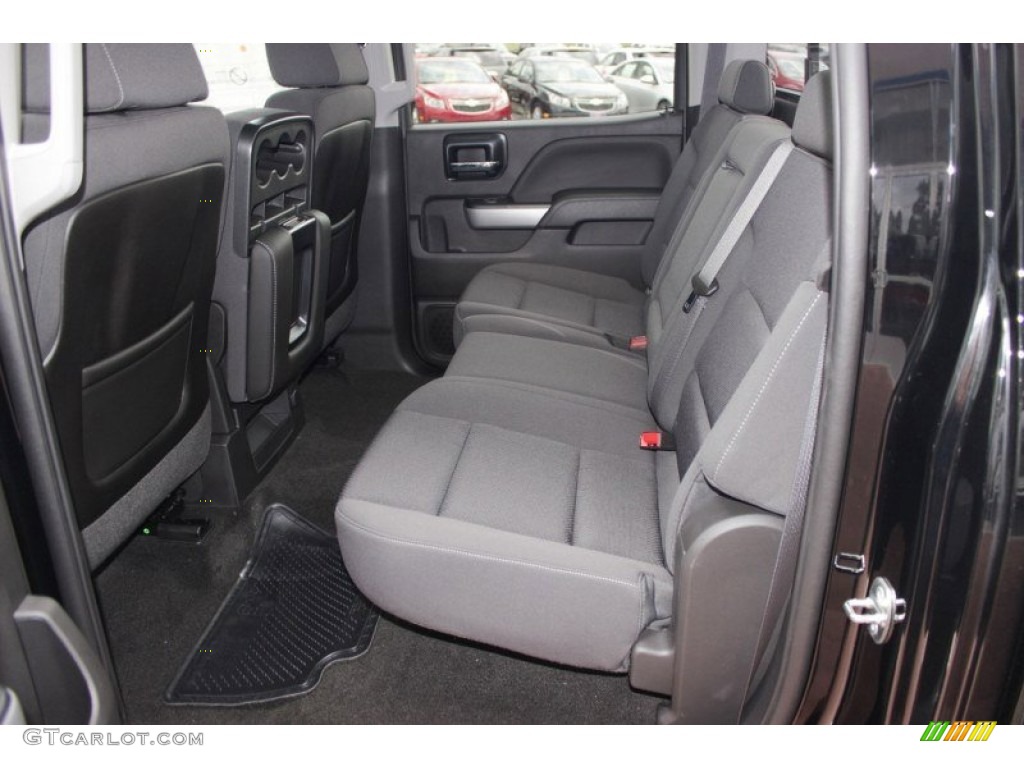 2014 Chevrolet Silverado 1500 LT Z71 Crew Cab 4x4 Rear Seat Photo #82827139