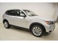 2014 Titanium Silver Metallic BMW X3 xDrive28i  photo #2