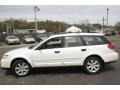 2008 Satin White Pearl Subaru Outback 2.5i Wagon  photo #9