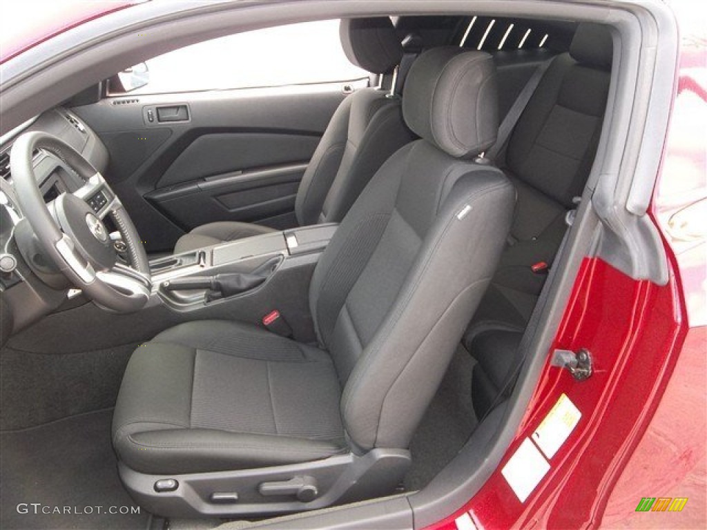 2014 Mustang V6 Coupe - Ruby Red / Charcoal Black photo #15