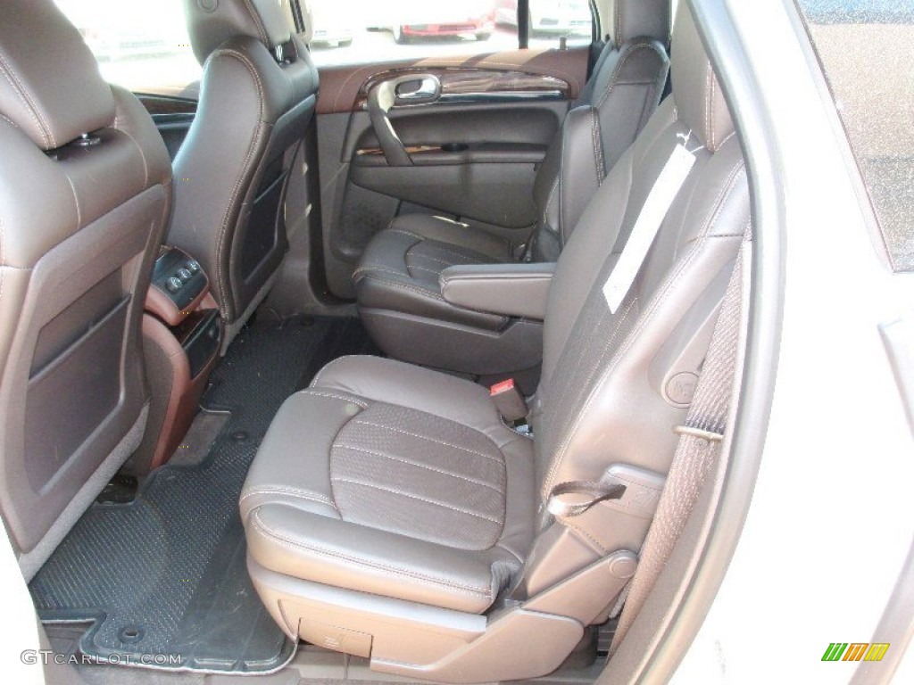 2013 Enclave Leather - Champagne Silver Metallic / Cocoa Leather photo #19