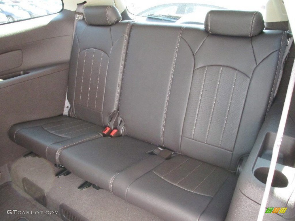 2013 Enclave Leather - Champagne Silver Metallic / Cocoa Leather photo #20