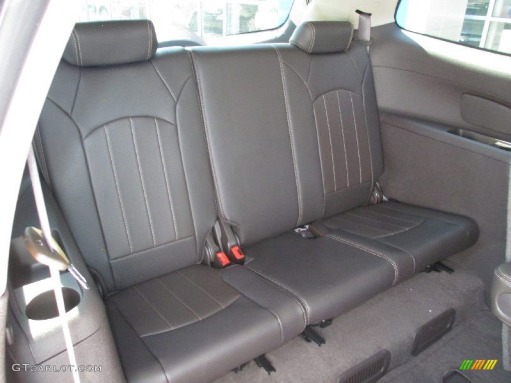 2013 Enclave Leather - Champagne Silver Metallic / Cocoa Leather photo #22