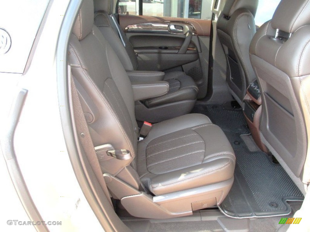 2013 Enclave Leather - Champagne Silver Metallic / Cocoa Leather photo #23