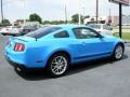 2012 Grabber Blue Ford Mustang V6 Premium Coupe  photo #5