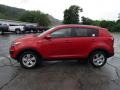 2013 Signal Red Kia Sportage LX AWD  photo #5