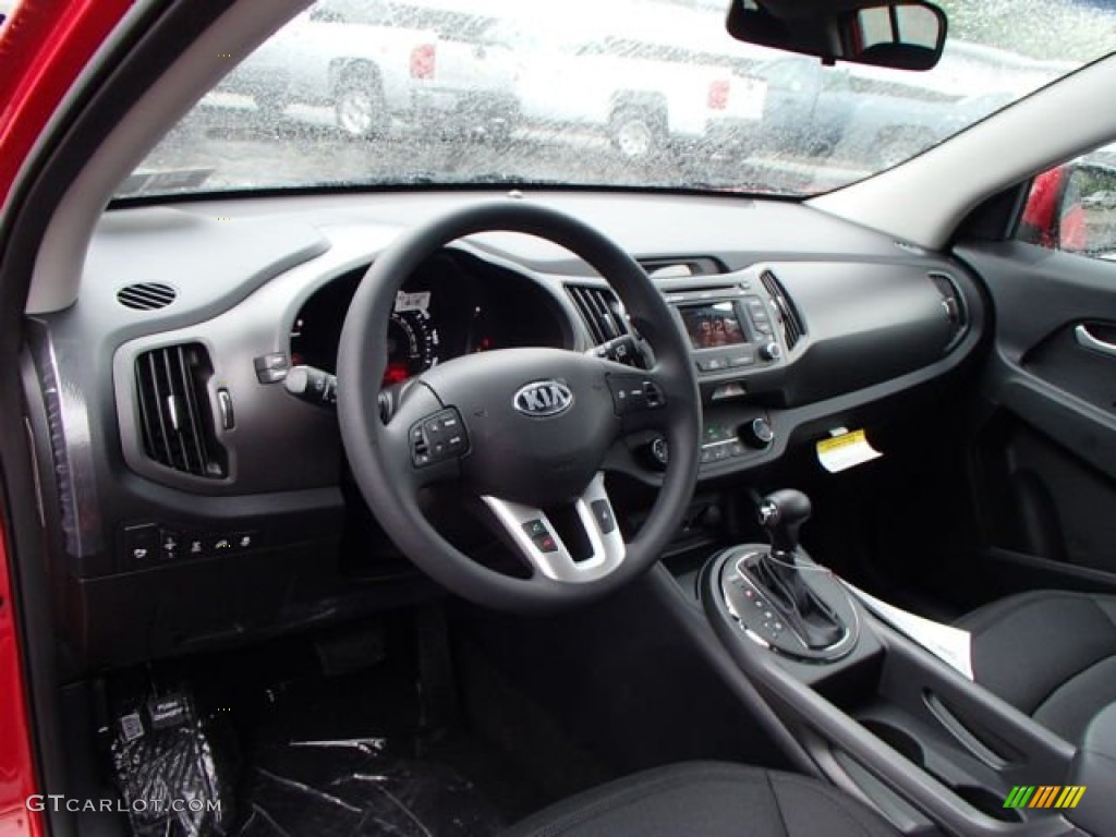2013 Kia Sportage LX AWD Dashboard Photos