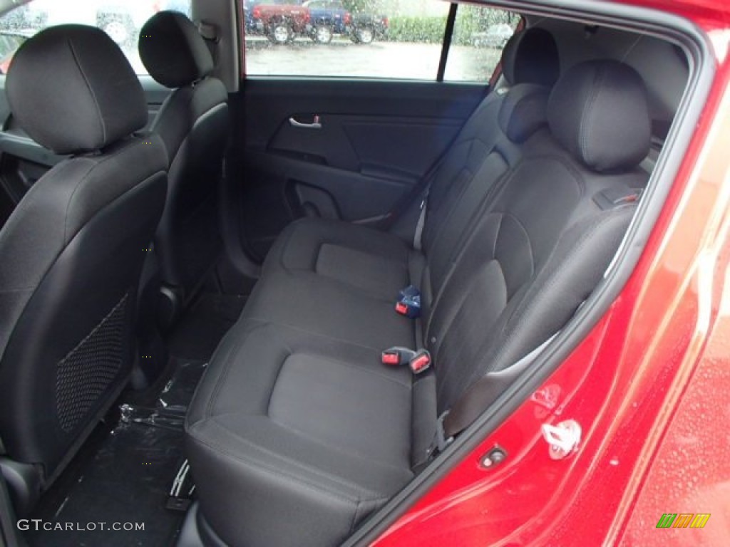 2013 Kia Sportage LX AWD Rear Seat Photo #82828738
