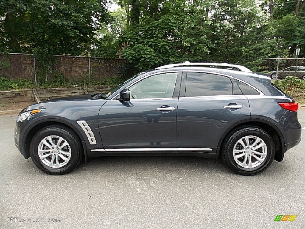 Blue Slate 2009 Infiniti FX 35 AWD Exterior Photo #82828825