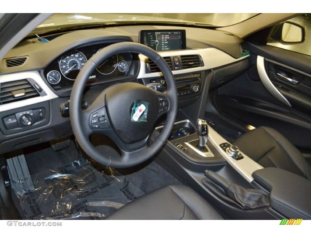 2013 3 Series 328i Sedan - Glacier Silver Metallic / Black photo #6