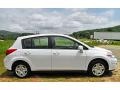 2011 Fresh Powder White Nissan Versa 1.8 S Hatchback  photo #6