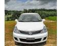 2011 Fresh Powder White Nissan Versa 1.8 S Hatchback  photo #7