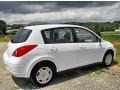 Fresh Powder White 2011 Nissan Versa 1.8 S Hatchback Exterior