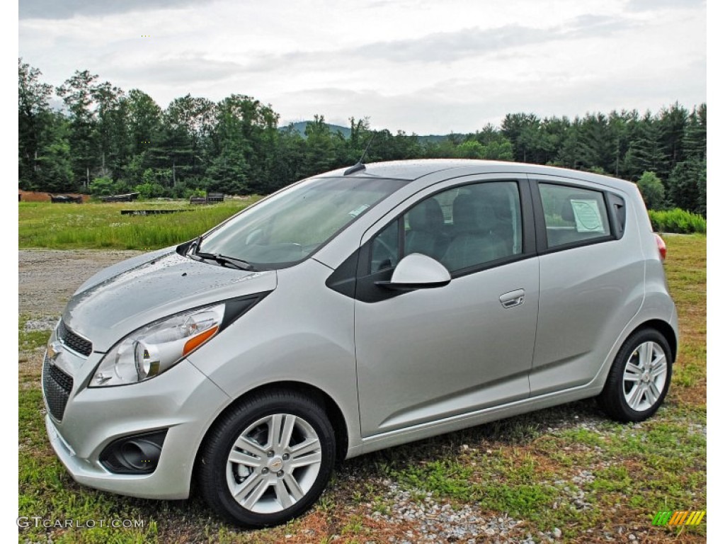 Silver Ice 2013 Chevrolet Spark LT Exterior Photo #82830490