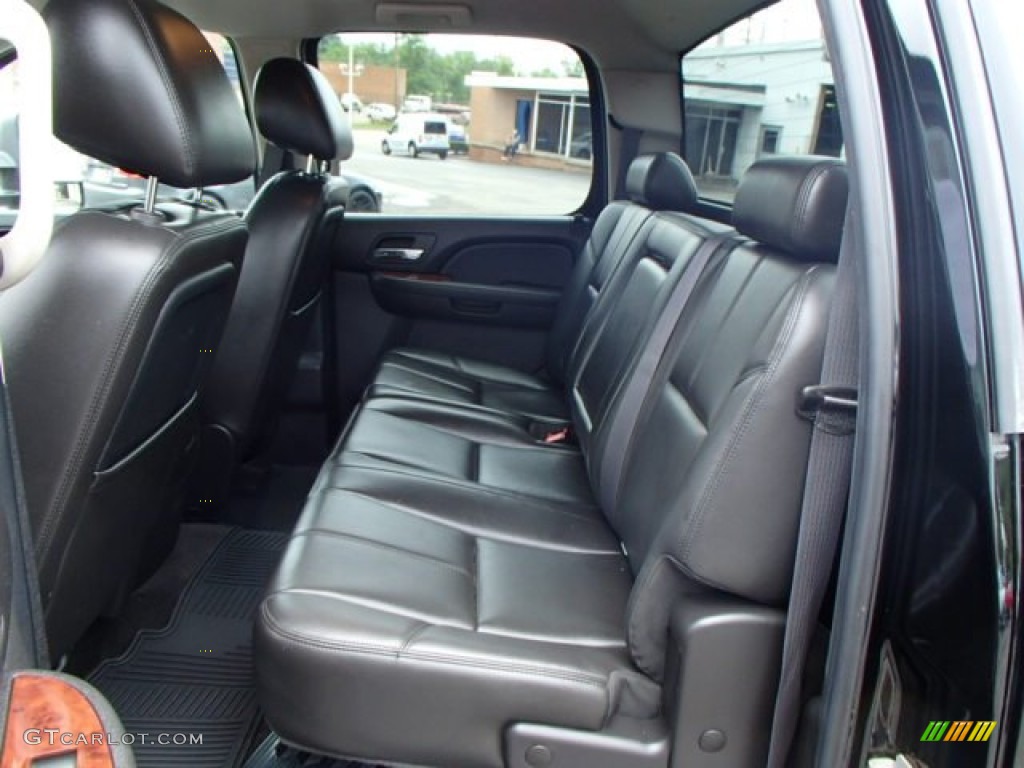 2011 GMC Sierra 2500HD SLT Crew Cab 4x4 Rear Seat Photos