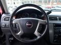 Ebony 2011 GMC Sierra 2500HD SLT Crew Cab 4x4 Steering Wheel