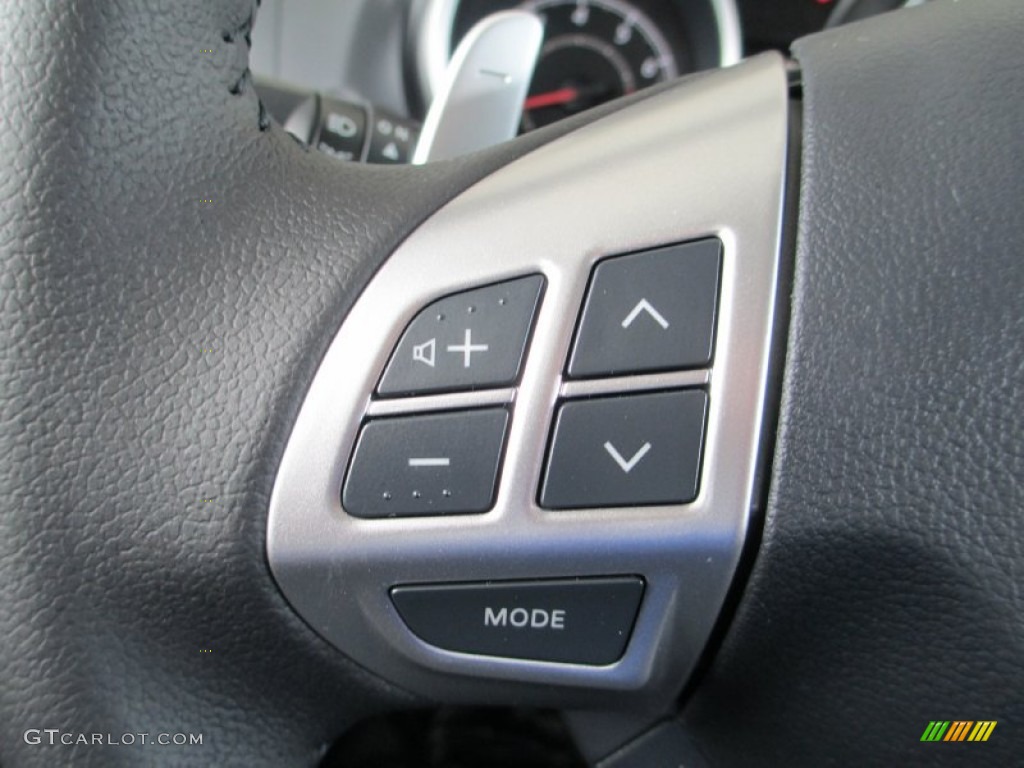 2013 Mitsubishi Lancer Sportback GT Controls Photo #82830973