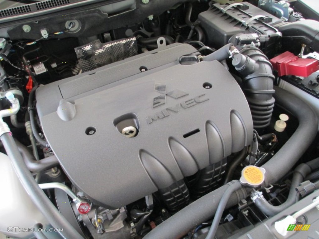 2013 Mitsubishi Lancer Sportback GT 2.4 Liter DOHC 16-Valve MIVEC 4 Cylinder Engine Photo #82831311