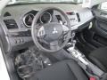 2013 Mitsubishi Lancer Black Interior Prime Interior Photo