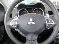 Black 2013 Mitsubishi Lancer GT Steering Wheel