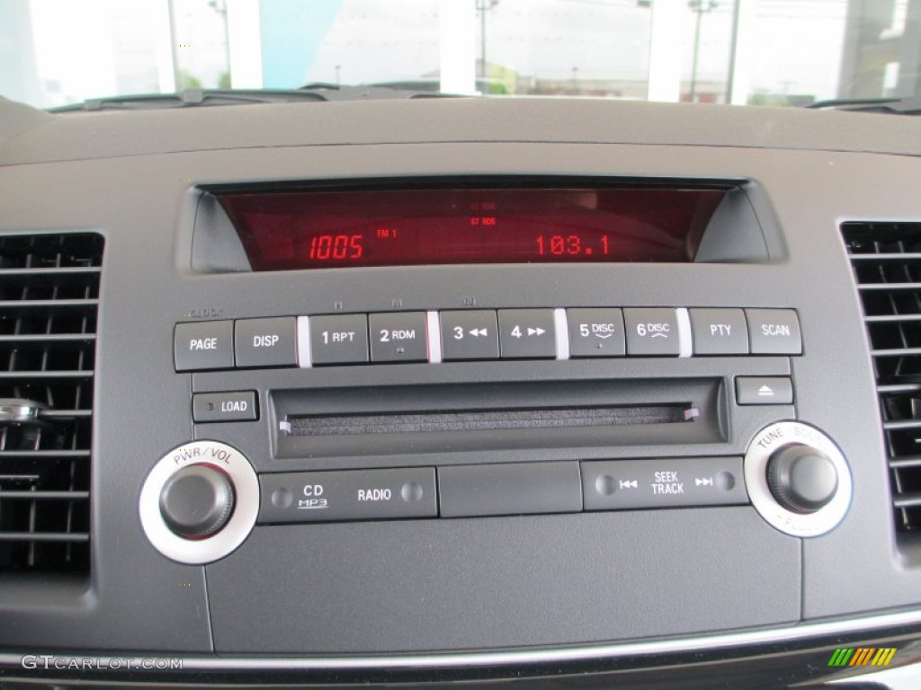 2013 Mitsubishi Lancer GT Audio System Photo #82832752