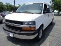 Summit White - Express LT 3500 Passenger Van Photo No. 1