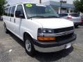 Summit White - Express LT 3500 Passenger Van Photo No. 3