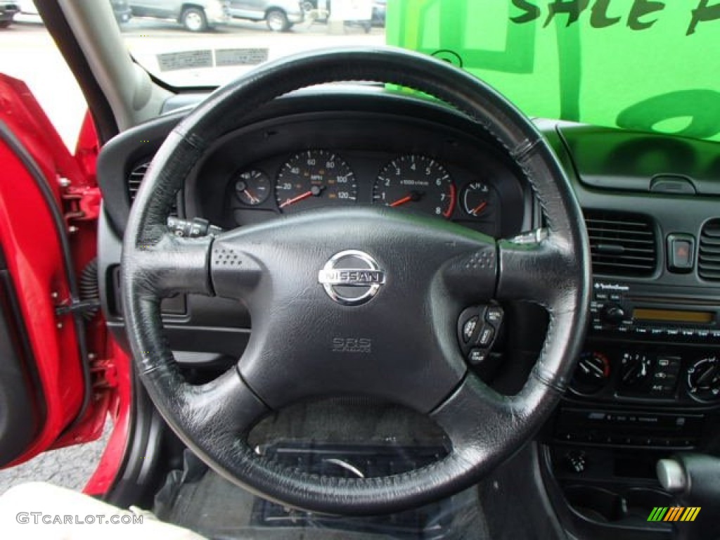 2005 Sentra 1.8 S Special Edition - Code Red / Charcoal photo #18