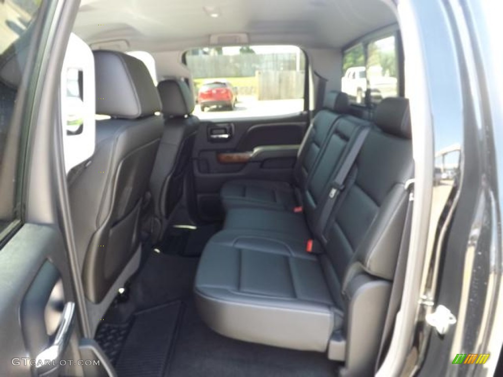 2014 GMC Sierra 1500 SLT Crew Cab Rear Seat Photo #82834316
