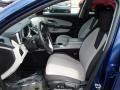 Jet Black/Light Titanium Front Seat Photo for 2010 Chevrolet Equinox #82834326
