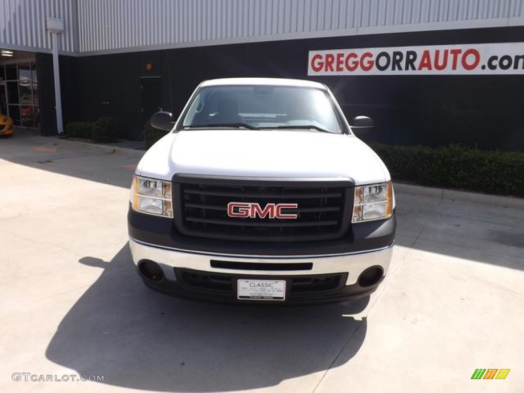2013 Sierra 1500 Regular Cab - Summit White / Dark Titanium photo #7