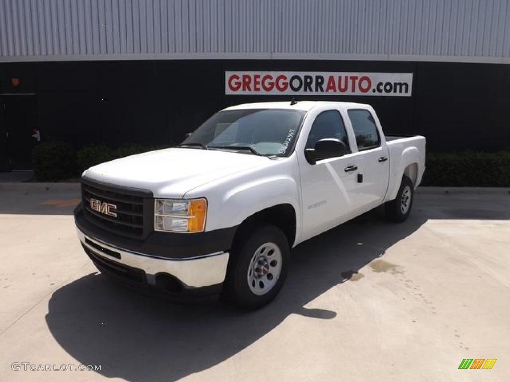 2013 Sierra 1500 Crew Cab - Summit White / Dark Titanium photo #2
