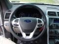Medium Light Stone 2014 Ford Explorer FWD Steering Wheel