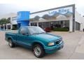 1996 Bright Teal Metallic GMC Sonoma SLS Regular Cab  photo #1