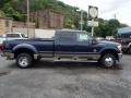 2013 Blue Jeans Metallic Ford F350 Super Duty Lariat Crew Cab 4x4 Dually  photo #1