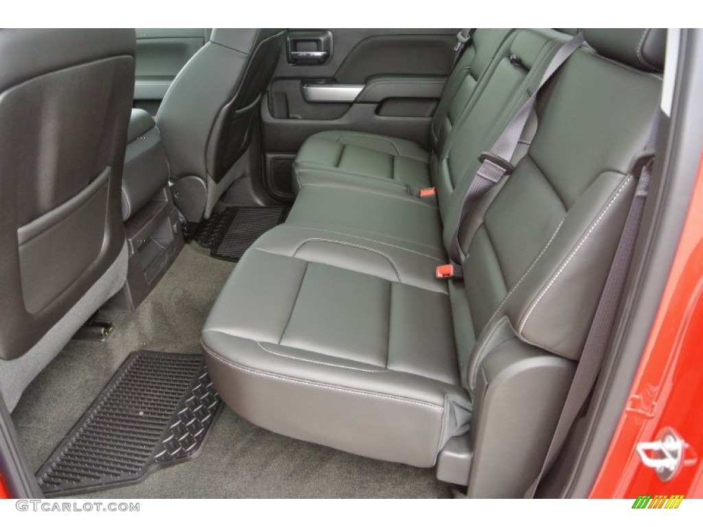 2014 Chevrolet Silverado 1500 LT Z71 Crew Cab 4x4 Rear Seat Photo #82836214