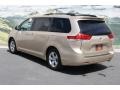 2011 Sandy Beach Metallic Toyota Sienna LE  photo #4