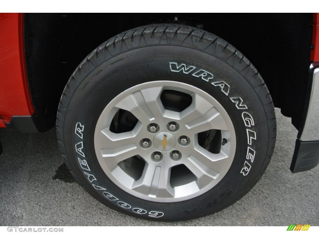 2014 Chevrolet Silverado 1500 LT Z71 Crew Cab 4x4 Wheel Photo #82836307