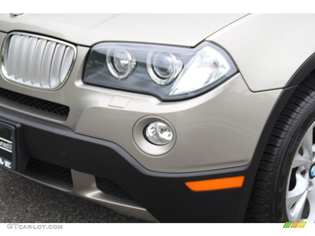 2010 X3 xDrive30i - Platinum Bronze Metallic / Saddle Brown photo #31